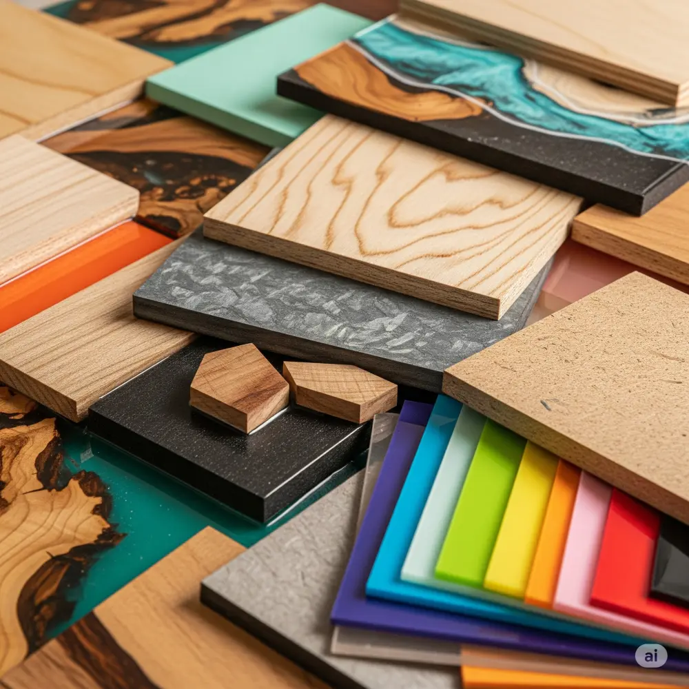 Wood , MDF & Acrylic