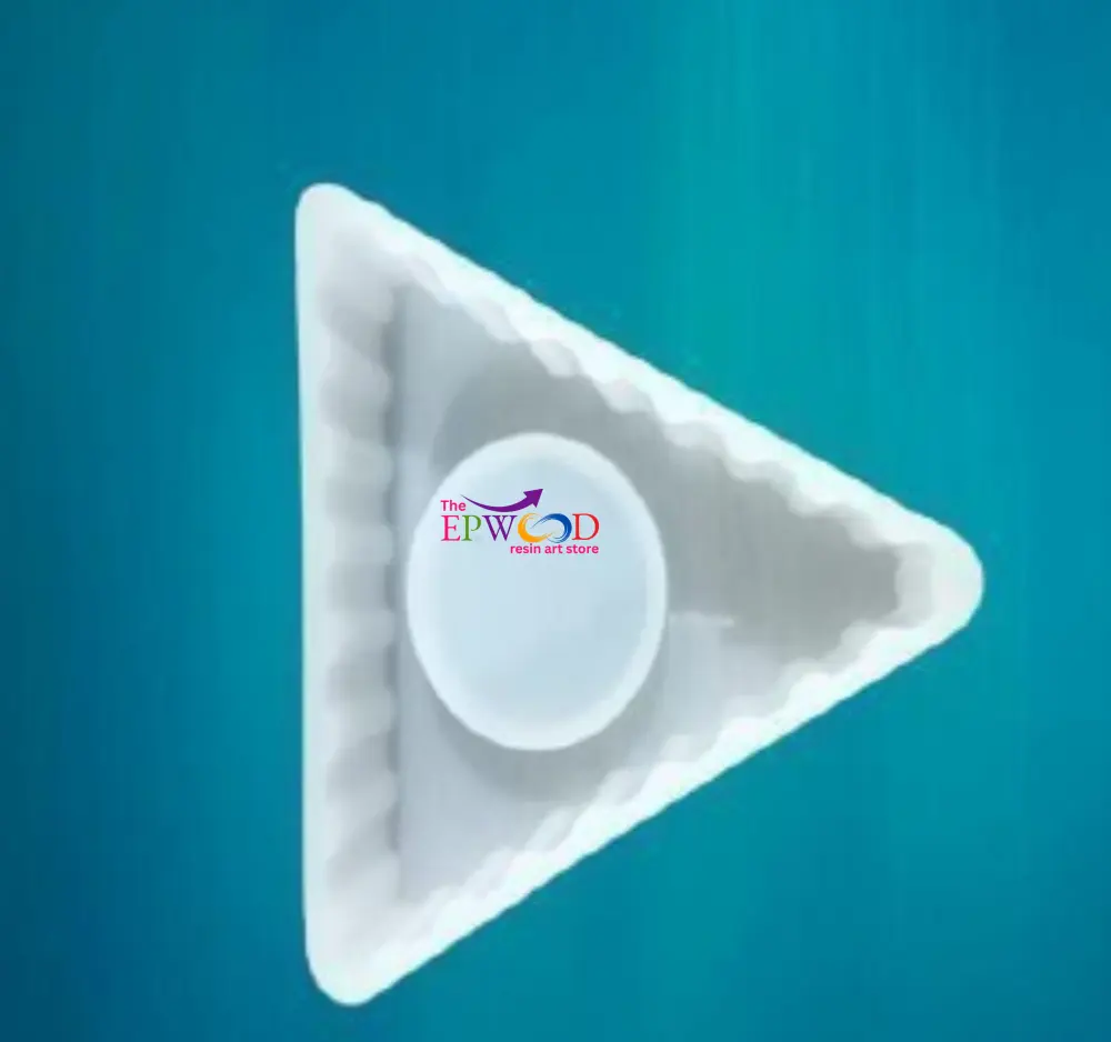 TRIANGLE SHAPE T LIGHT CANDLE MOLD