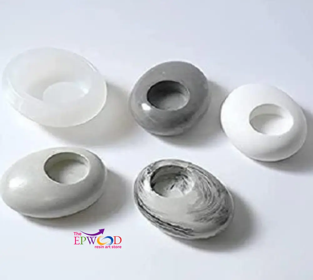 OVAL SHAPE T LIGHT CANDLE MOLD