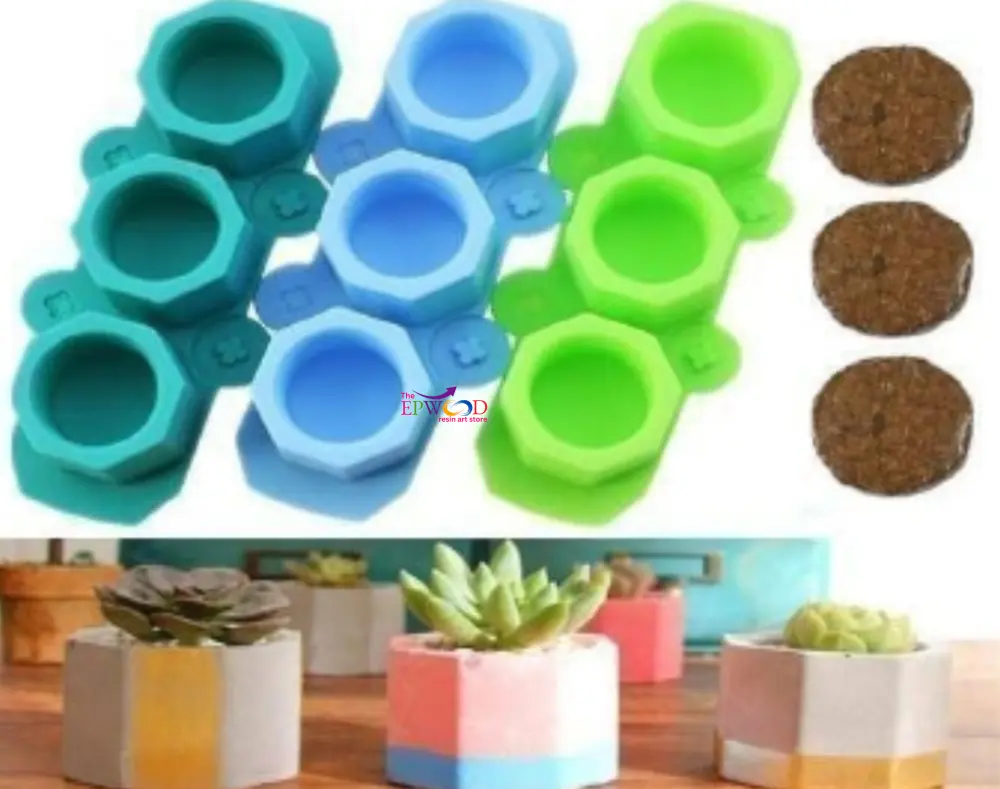 PLANTER MOLD 3 PCS