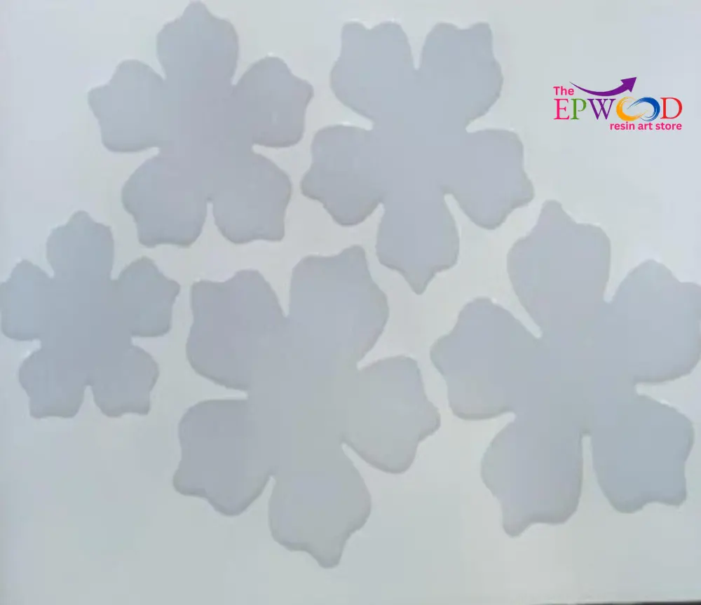 3D 5 PCS FLOWER  MOLD
