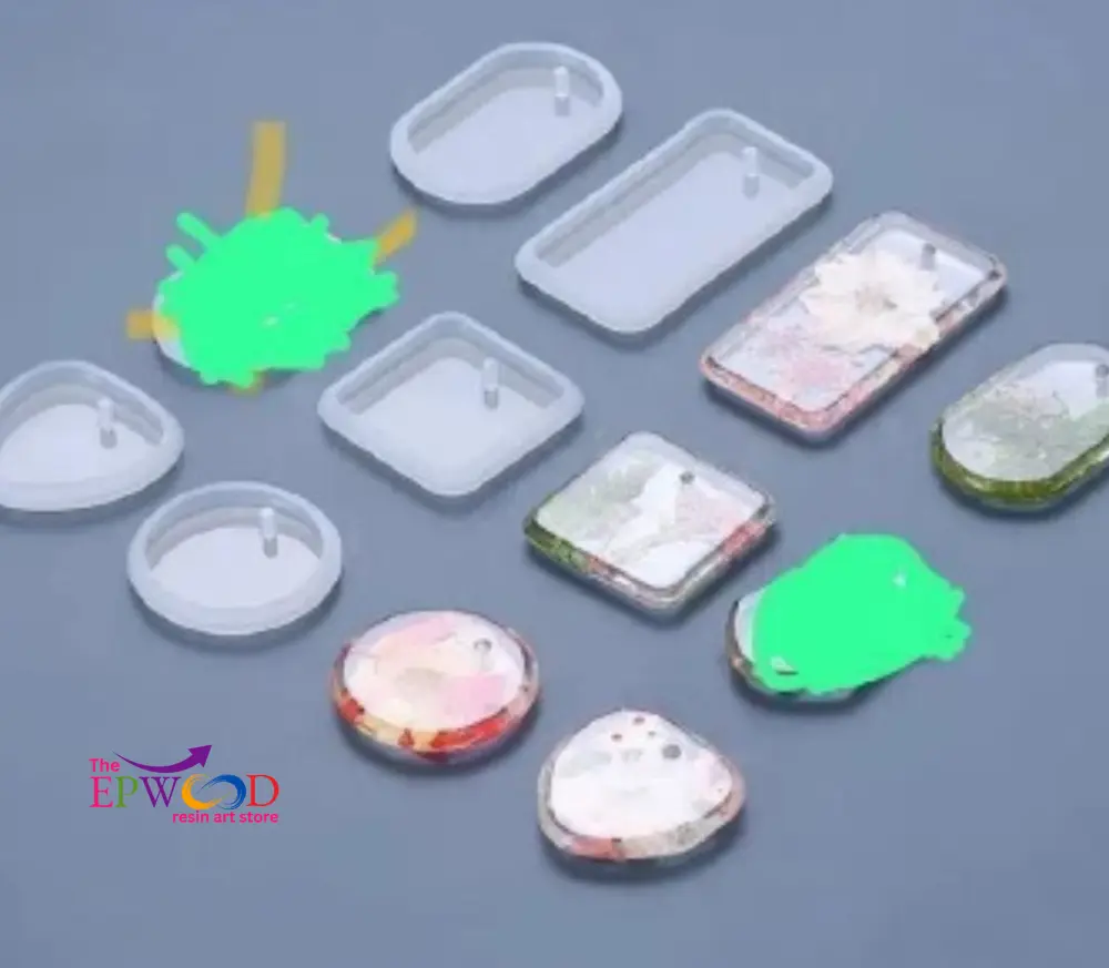 5 PCS KEY CHAIN PENDENT MOLD  SET