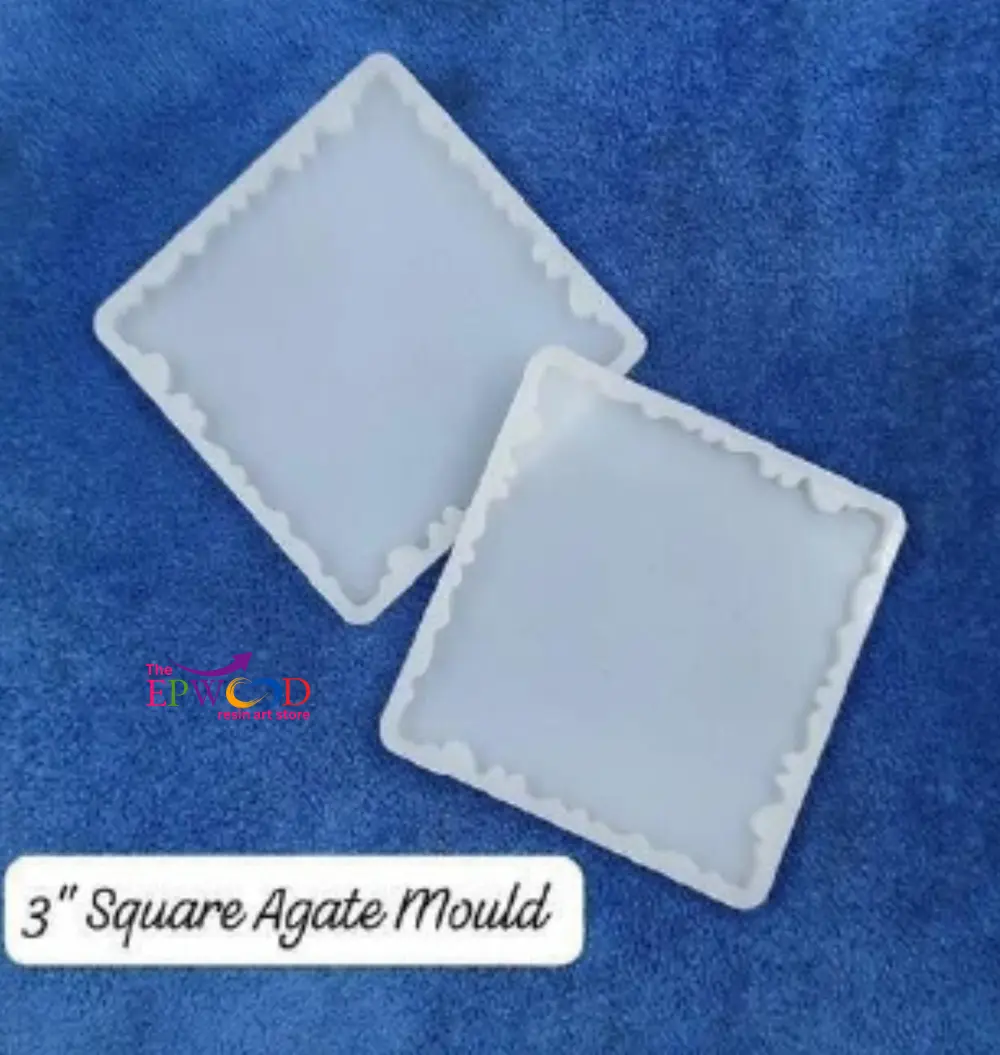 3 INCH SQUARE AGATE MOLD