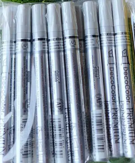 SILVER DECO PEN MARKER