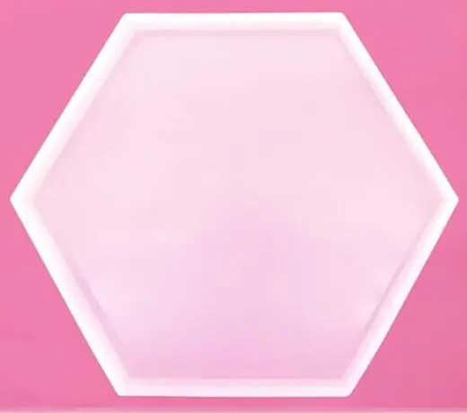 4  INCH  HEXAGON  COASTER  MOULD