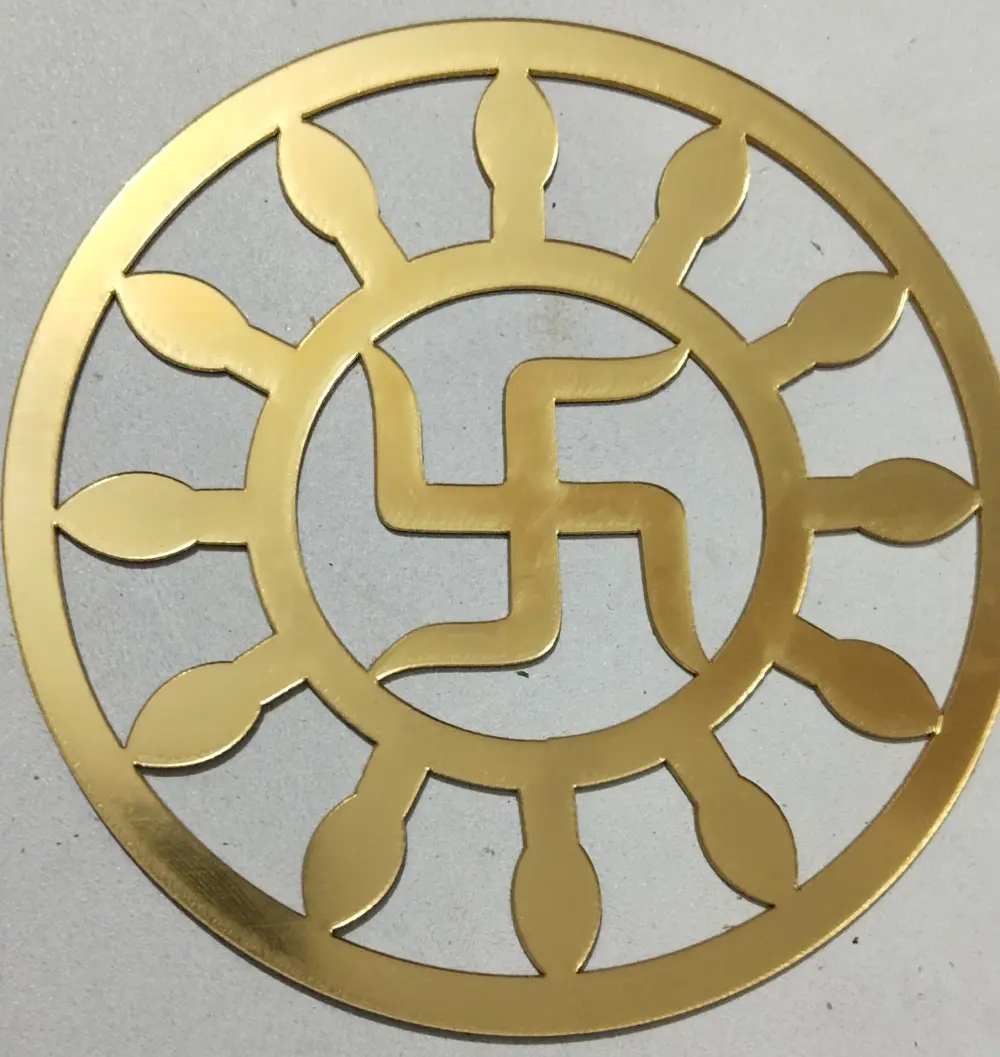 ACRYLIC  SWASTIK  4 INCH