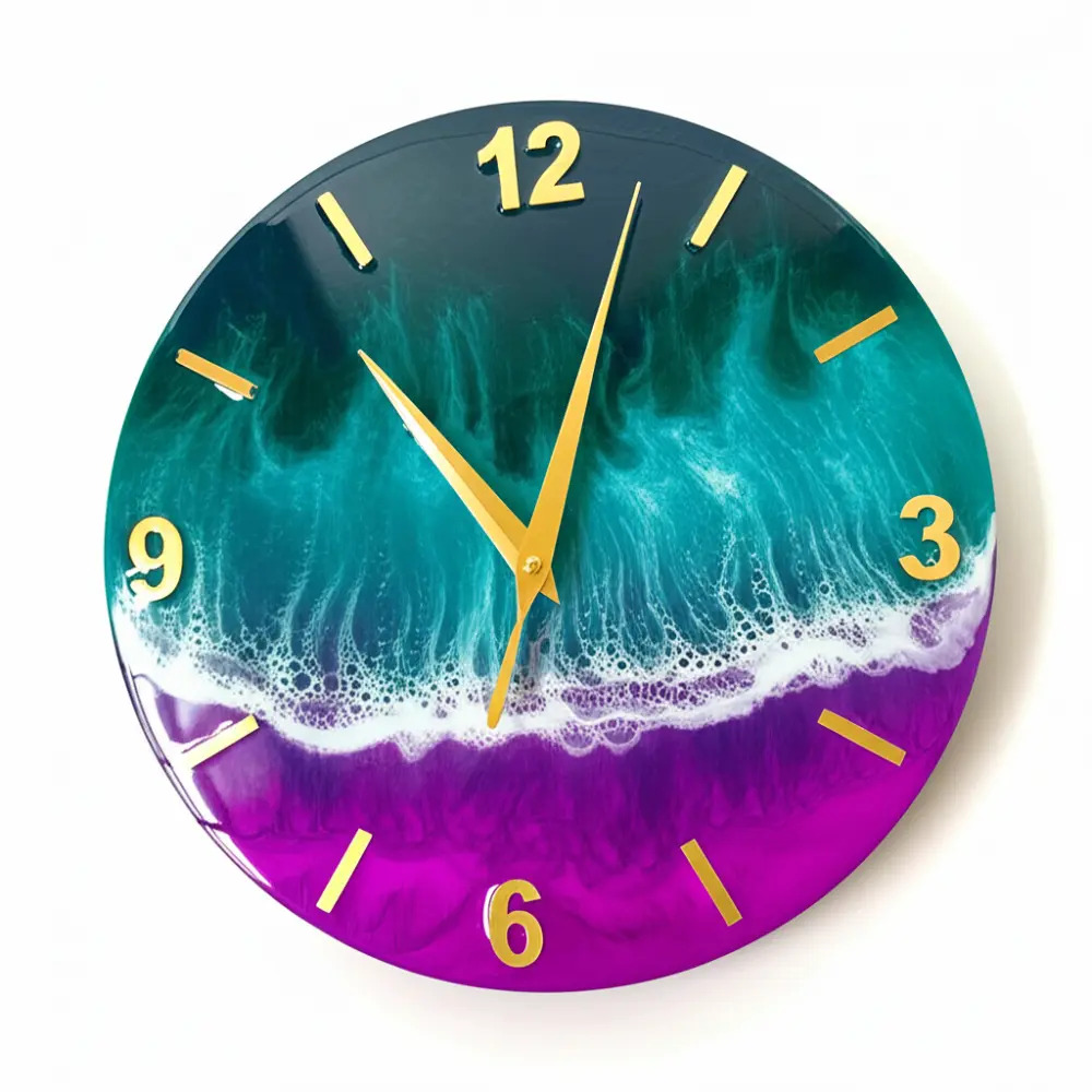 16  INCH RESIN CLOCK MAKING WITH MOULD KIT.
