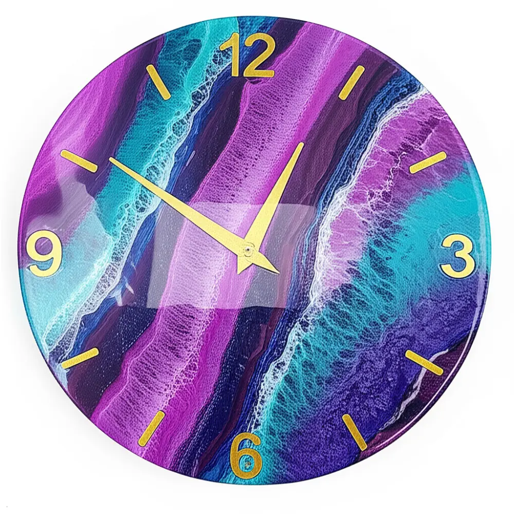 18  INCH RESIN CLOCK MAKING WITH MOULD KIT.