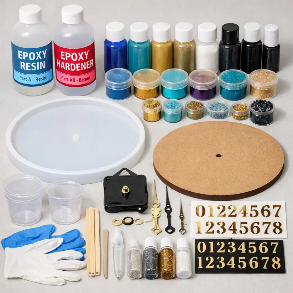 CLOCK MATERIAL & KIT.